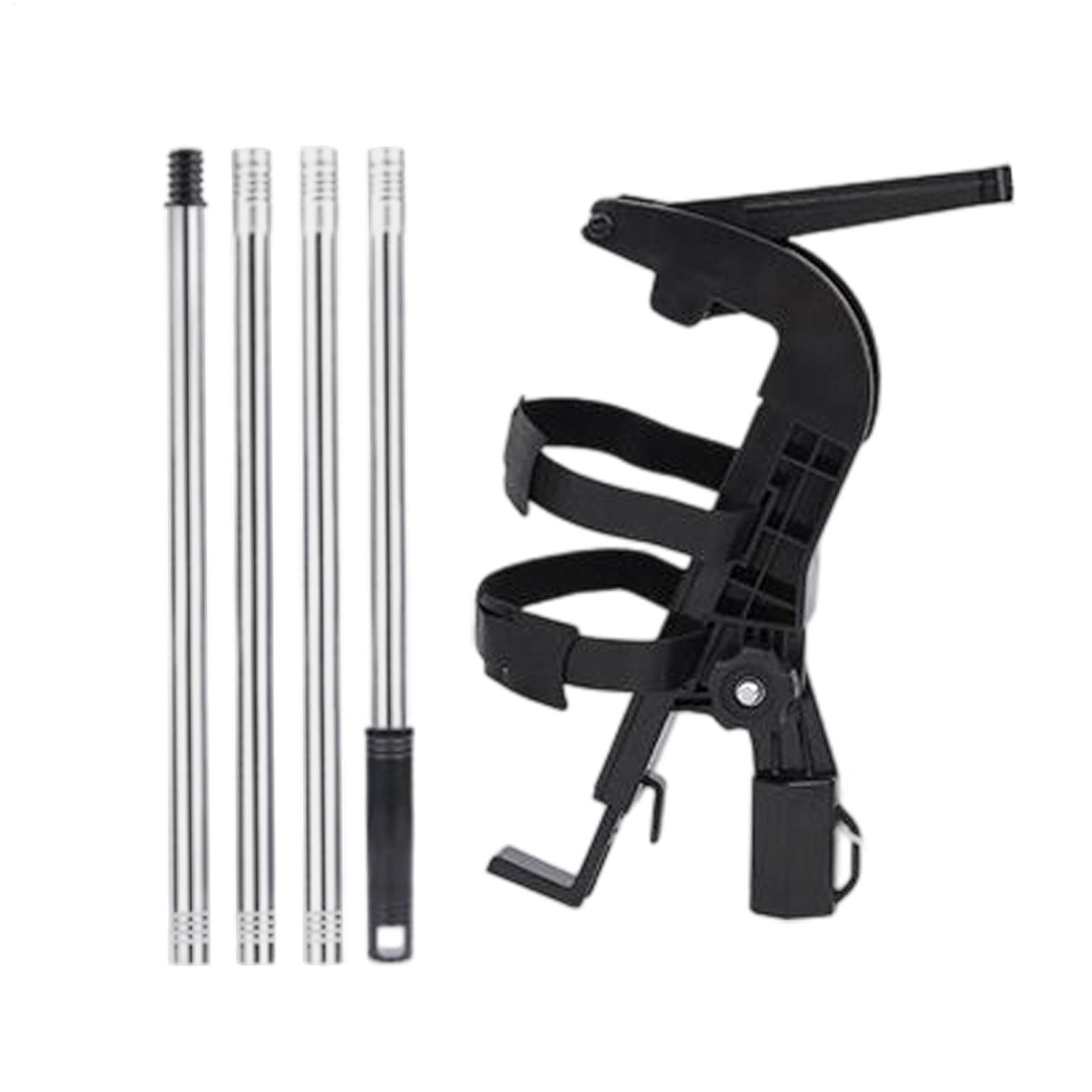 Fishing Rod Telescopic - อะแดปเตอร์ต่อขยายก้านสเปรย์ ขาตั้งเครื่องพ่นสเปรย์ ไม้ยืดหดได้ อุปกรณ์เชื่อมต่อสำหรับเครื่องพ่นผง ใช้ในบ้านและในร่ม