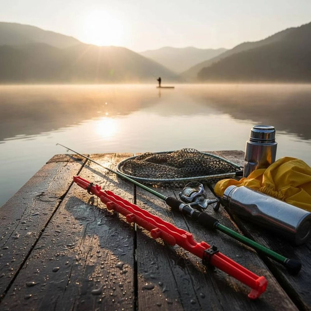 รอกตกปลาพลาสติกแบบพกพาพร้อมกลไ - Fishing Rod Combo บทวิจารณ์และราคา