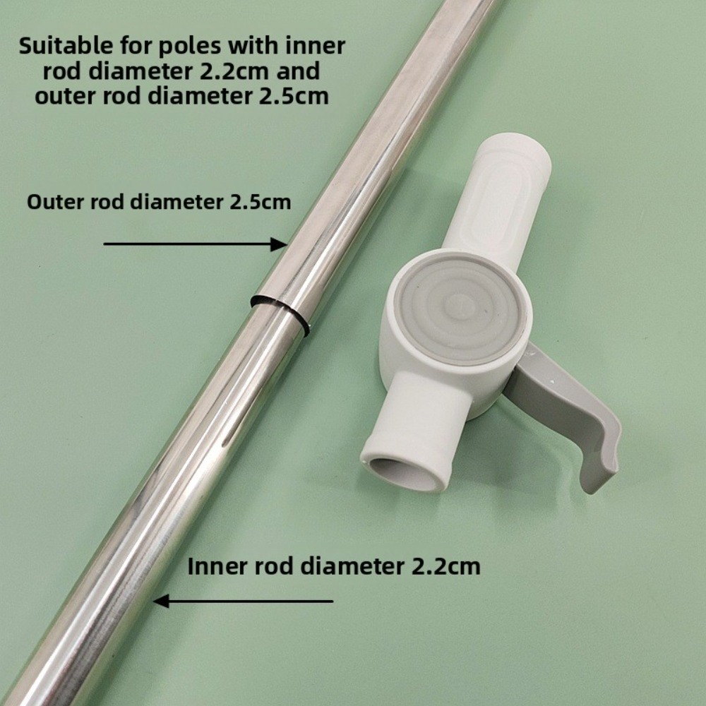 ชุดอุปกรณ์ล็อคด้ามไม้ถูพื้นแบบ - Fishing Rod Telescopic บทวิจารณ์และราคา